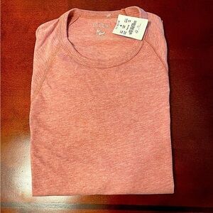 (New) 2 J. Crew Tru-Blend Grey Shirt (Red & Gray)